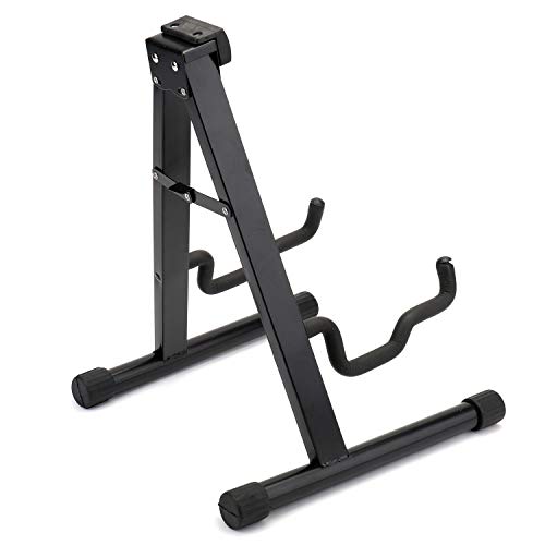 Foraineam 2 Pack Guitar Stand Universal A-Frame Folding Stand With Secure Lock For Acoustic Classic Electric Guitars thumb #1