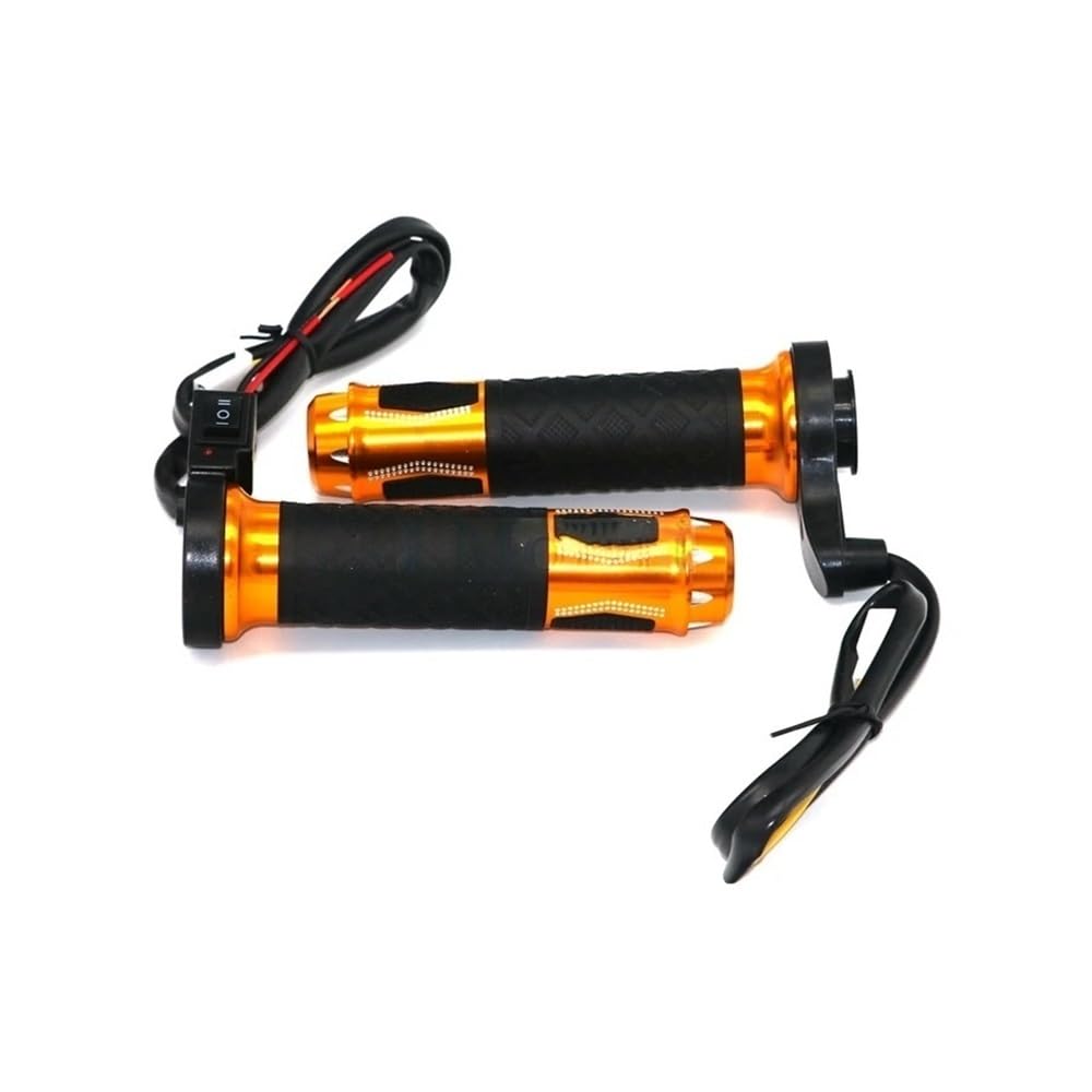 Griffe Motorradzubehör Beheizte Griffe Motorrad Hot Grip ATV Scooter 22mm 7/8" Lenker Handwärmer 12V(G)