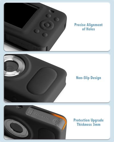 Funda de silicona para cámara digital CAMKORY DC403 miniatura 4