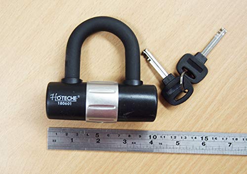 Hoteche DOES NOT APPLY 2 Pc 43In Heavy Duty Padlock Chain Motorcycle Bike Anti-Theft Security Alloy Steel thumb #3