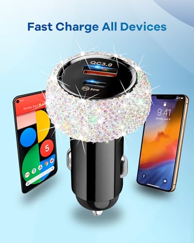 Cargador de coche multicolor para viajes familiares y trayectos urbanos diarios 7