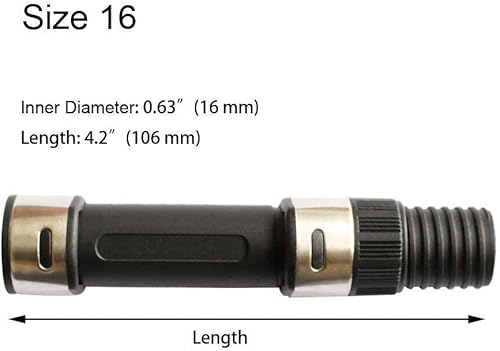 Miniatura 5 de TEAMWILL 10PCS Tipo 16 Reel Seat Spinning Rod Construcción o Reparación
