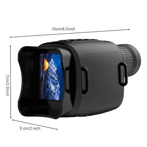 Monocular de visión 16x dispositivo de mano para evitar temblor de imagen 7