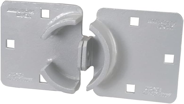 Chrome 6-Square Hole Hasp