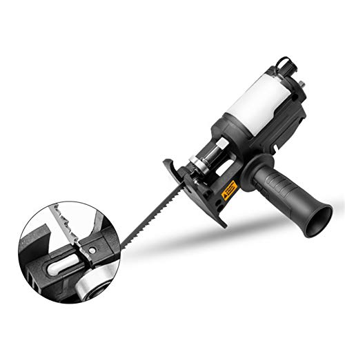 GMtes Taladro eléctrico Sierras eléctricas modificadas Sierras recíprocas eléctricas Sierras de Sable para el hogar Herramienta de Corte para carpintería,B