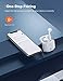 Wireless Earbuds TaoTronics SoundLiberty 95 True Wireless Earbuds Bluetooth 5.0 with aptX Codec Hi-Fi Audio, Dual CVC 8.0 Noise Cancellation Mic for Clear Calls, Deep Bass, USB-C Charging Case, White