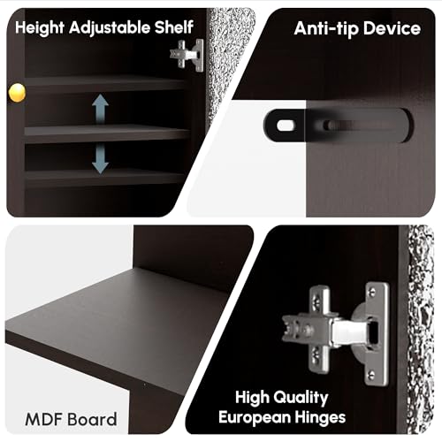 Over-The-Toilet-Storage-Cabinet-Arched-Bathroom-Organizer-and-Storage-with-Acrylic-Doors-and-Adjustable-Shelf-Space-Saving-Modern-Freestanding-Bathroom-Modern-Storage-Cabinet-Over-Toilet-Espresso