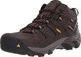 KEEN Utility Lansing Mid Waterproof Steel Toe Cascade Brown/Brindle 13 EE - Wide