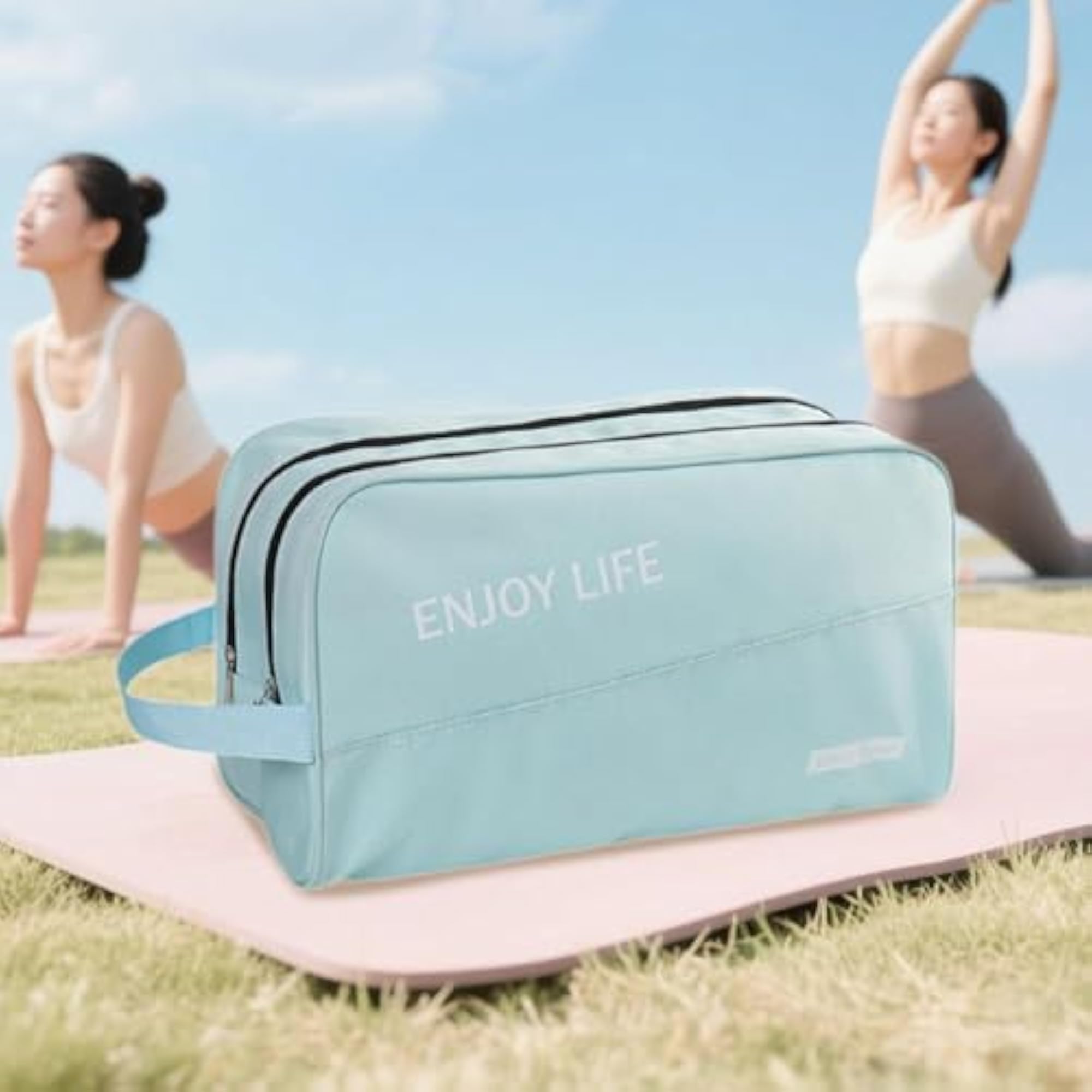 Multipurpose Oxford Cloth Gym Tote Bag, Blue