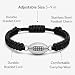 Kavfeeo Football Bracelet – Adjustable Paracord Sports Bracelet, Football Jewelry, Charm Bracelet for Players, Coaches & Fans, Ideal Sports Gift