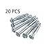 50PCWall Anchor Fixing Tool Bolts Hollow Drive Wall Anchor Screw Set Used TREXCFGH(20PC)
