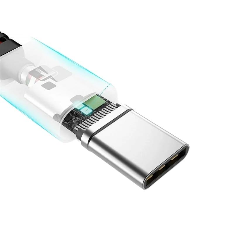 1pcs 3pcs 5pcs 10pcs USB A to Type C Nylon Braided Cable Dast Sync Fast for Type C Mobile(1m 10pcs,Left Bent)