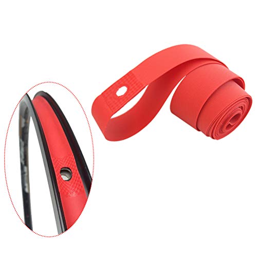 LIOOBO – Fita protetora de pneus para bicicleta com revestimento de almofada à prova de perfuração e