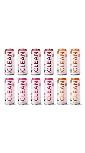 Clean Cause Zero Calorie Zero Sugar Yerba Mate Variety Pack, Organic Energy Drink Alternative (16Oz Cans, 12-Pack Case) Zero Sugar, Keto Friendly, 160Mg Caffeine, Better Alternative To Energy Drinks #TOP2