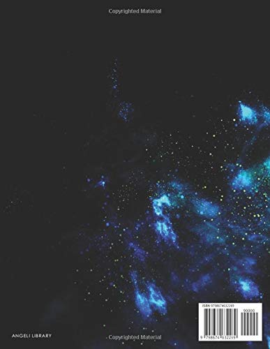 Composition Notebook: Wide Ruled Lined Paper Galaxy Notebook Journal, 100 Pages - Image 2