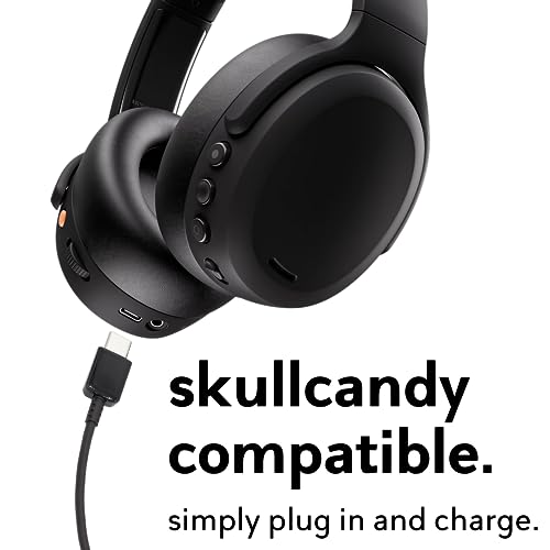 SPARKED Charger Cable USB-C Charging Lead for Skullcandy Crusher Evo ANC 2 Headphones, Hesh, Sesh True Earbuds, Rail - Image 4