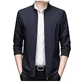 Herren Herbst Mode Casual Freizeit Solide Dünne Tasche Jacke Top Bluse Mantel Herren Schwarz Sommer Mantel Gelb Herren Herren Mantel Style