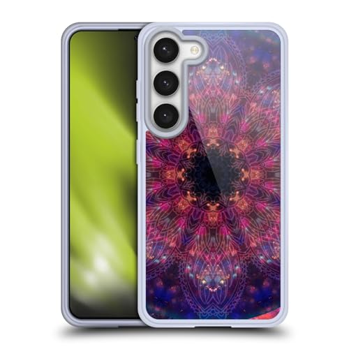Funda de gel Samsung S23 5G Aimee Stewart Doodle Flower Mandala