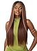 Outre 6X5 Pre-Cut Lace Closure Wig - Human Hair Blend - Sleek Yaki 30