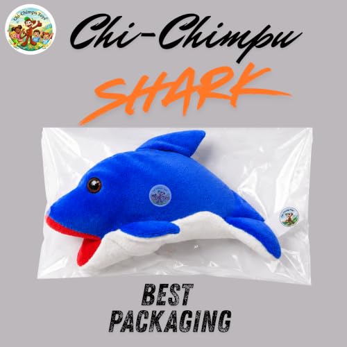 Image of Fish Puppet Soft Hand Puppet for Kids Role Play Storytelling Educational Toy