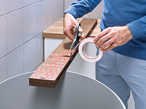 tesa Powerbond Double-Sided Fixing Tape for Tiles and Metal, Wall Mounting Tape, Suitable for Wet Rooms Bathrooms - Image 3