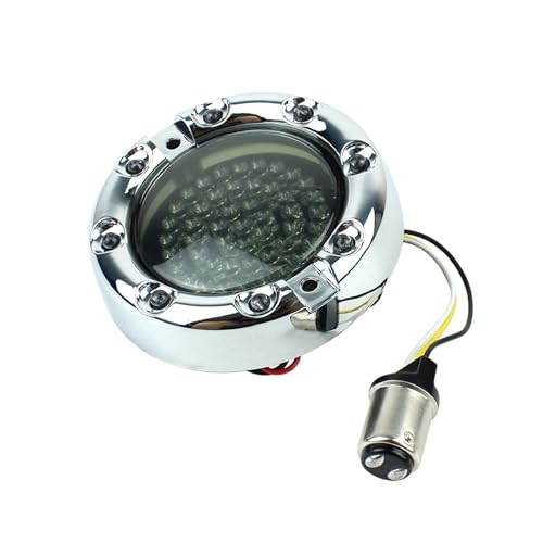 Clignotant jaune LED moto feu signalisation avant pour Road Glide Softail