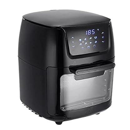 Luftfritteuse, elektrisch, Touch Digital Airfryer, Röster, großer Herd, 12 l, ersetzt die Fritteuse (Farbe: Typ A, Größe: 12 l) (Typ A 12 l) (Typ B 12 l)