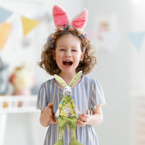 Décorations de Pâques en forme de lapin pour un intérieur printanier