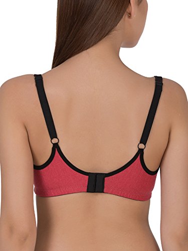 Image of Clovia Women's Cotton Rich Non-Padded Non-Wired Double Layered Full Cup Bra