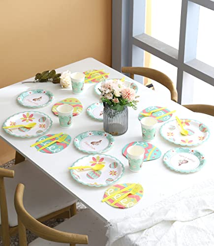 Easter Napkins Assorted - 50 Pk - Easter Paper Napkins Easter Egg Napkins Happy Easter Decorations For Table Décor Easter Dinnerware Easter Party Favors Easter Paper Goods #TOP4