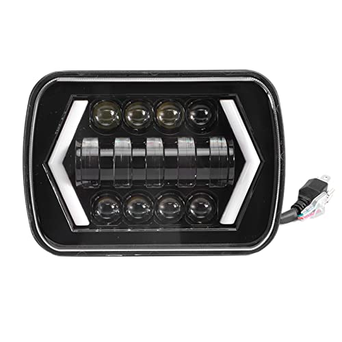 Phare LED carré haute performance étanche IP67 en alliage d'aluminium pour véhicule
