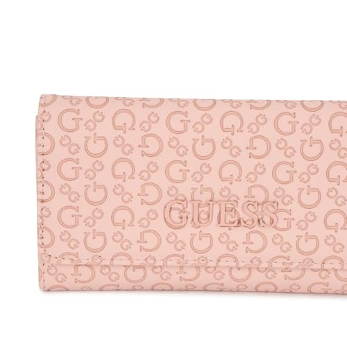 Image of GUESS Bowie Debossed Logo Slim Clutch Wallet