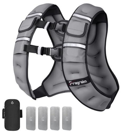 Fragraim Adjustable Weighted Vest Grey