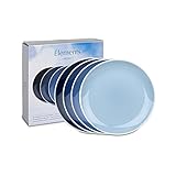 Made in Germany Waechtersbach 4er Geschenkset Teller - Elements - Ocean