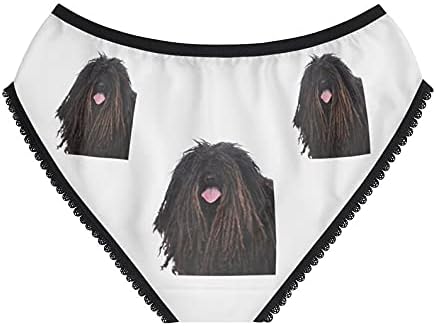 DogsMakeMeHappy Puli Panties, Puli Underwear, Briefs, Cotton Briefs, Funny Underwear, Panties For Women
