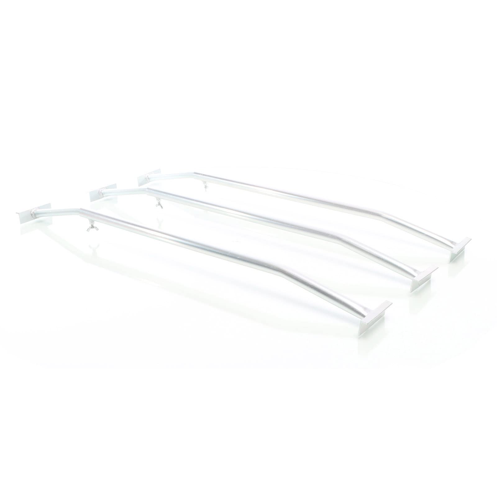 XPOtool Staffe telo per rimorchi leggeri e carrelli appendice, 3 barre allungabili 100-145cm, in alluminio