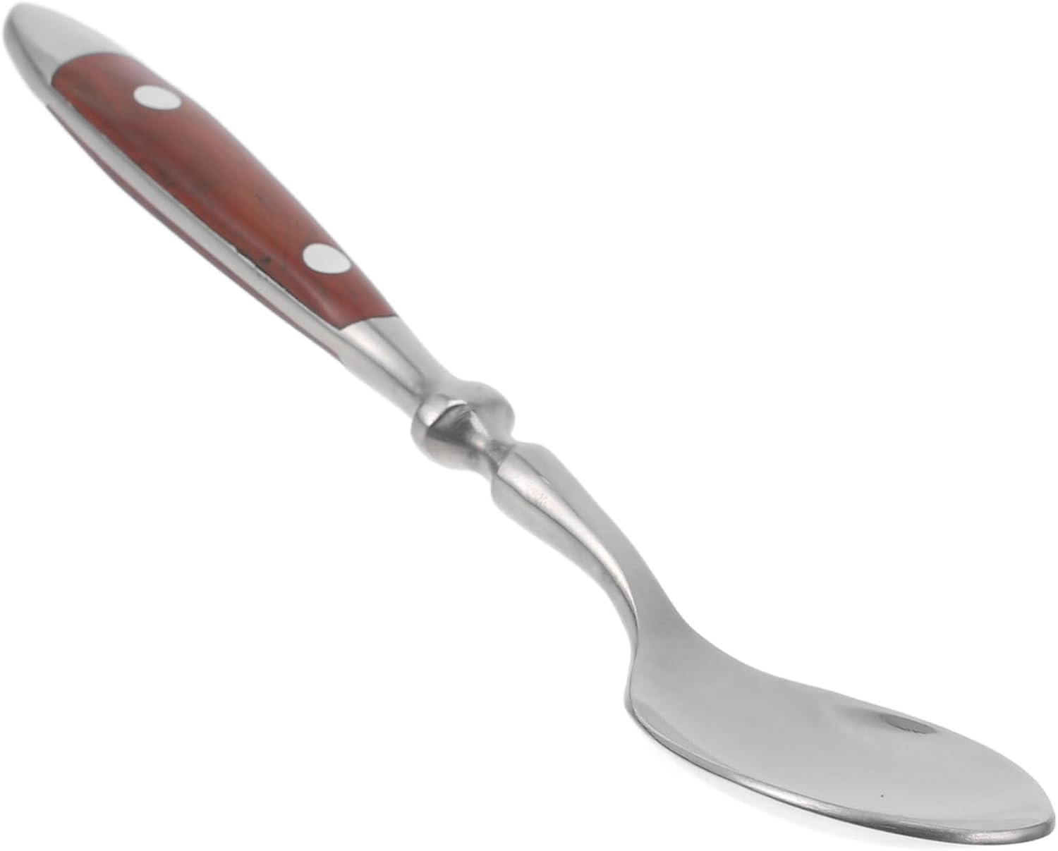 VICASKY Stainless Steel Tea Spoon with Handle Stainless Cutlery Versatile Dessert and Ice Cream Spoon for Household Tableware and Party Use
