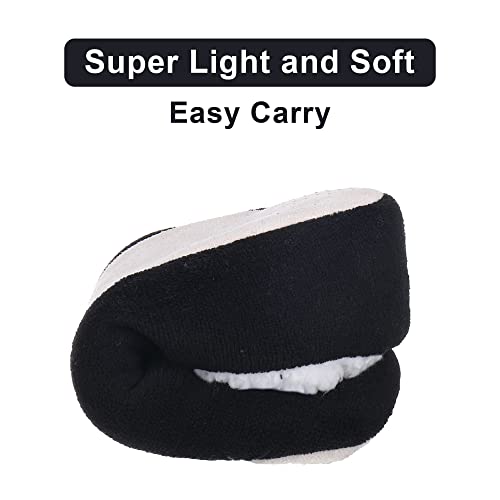 Image of ZYZX Cute Slipper Socks with Grips,Cozy Soft Sole House Slippers for Women | Animal Pattern Warm Safe Non Slip Fleece-lined Fluffy Fuzzy Socks Indoor for Adult,Easy to Wash,Gifts