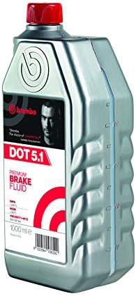 Brembo High Performance Premium Brake Fluid Dot 5.1 L05010 - 1 Liter