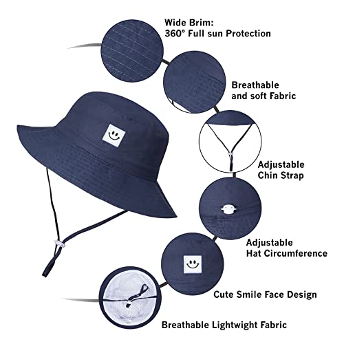 Baby Sun Hat Toddler Bucket Hat For Boys 2-7 Years #TOP5