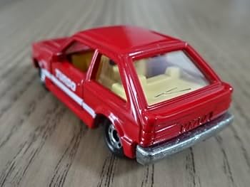 Amazon | トミカ マツダ ファミリア BD型 1500XG ターボ 赤色 ミニカー