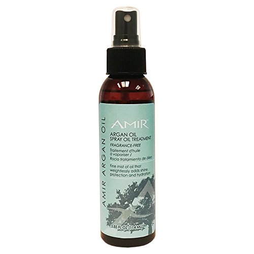 Amir Argan Oil Spray Oil Treatment - Fragrance Free 3.85oz / 114mL