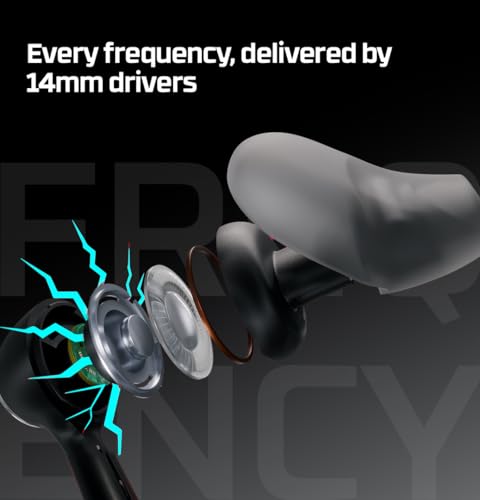 Image of HyperX Cloud Earbuds III S Black - Wired Earbuds, PC; Nintendo Switch; Console Controller, Dynamic; 14.3 mm Driver, Silicone Ear Tips, Black, (BN7S1AA)