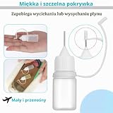Kigift 20 sztuk butelek z igłami, 5 ml butelki z dozownikiem, aplikator, butelka