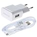 Produktbild Original Samsung 2 A Ladegerät Eta-U90ewe + Original USB-Kabel Ecbdu4awe, Weiß, für Tablet Galaxy Tab SM T230 T231 T235 Galaxy Tab 4 SM T530 Galaxy Tab PRO S SM T900 Galaxy Tab S SM T700 T800 Galaxy Tab Note Pro SM P900 NOTE 10 SM P600 NOTE 8 GT N5110X