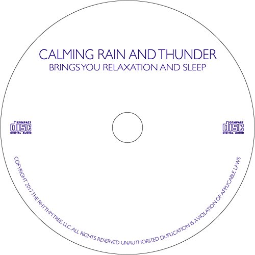 Calming Rain and Distant Thunder - Thunderstorm Nature Sounds Recording - For Meditation, Relaxation