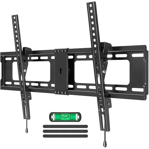 MOUNTUP TV Wall Mount Tilting TV Mount Bracket for Most 37-82 Inch Flat Screen/Curved Low Profile...