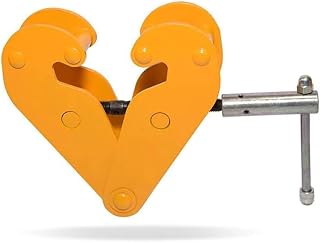 Lifting Clamps 22046 Lbs, I-Beam Clamp,Plate Clamp,for Lifting and Transporting Hanging Stone Fixture Clip Slate,Quick and Easy to Use(Size:10t)