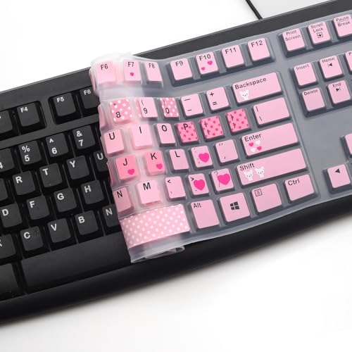 Housse de clavier silicone Logitech K120 MK120 US de bureau - 5