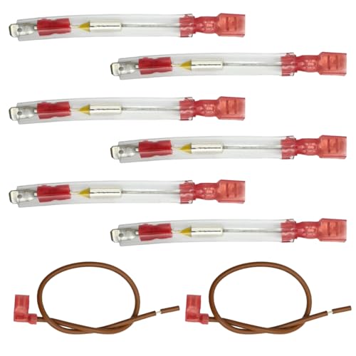 Image of SYOWADA 93866 6 Pcs Water Heater Thermal Cut Off Kit, Replacement for Atwood RV Water Heaters, Thermal Cut Off 98℃ (208℉) Water Heater Parts